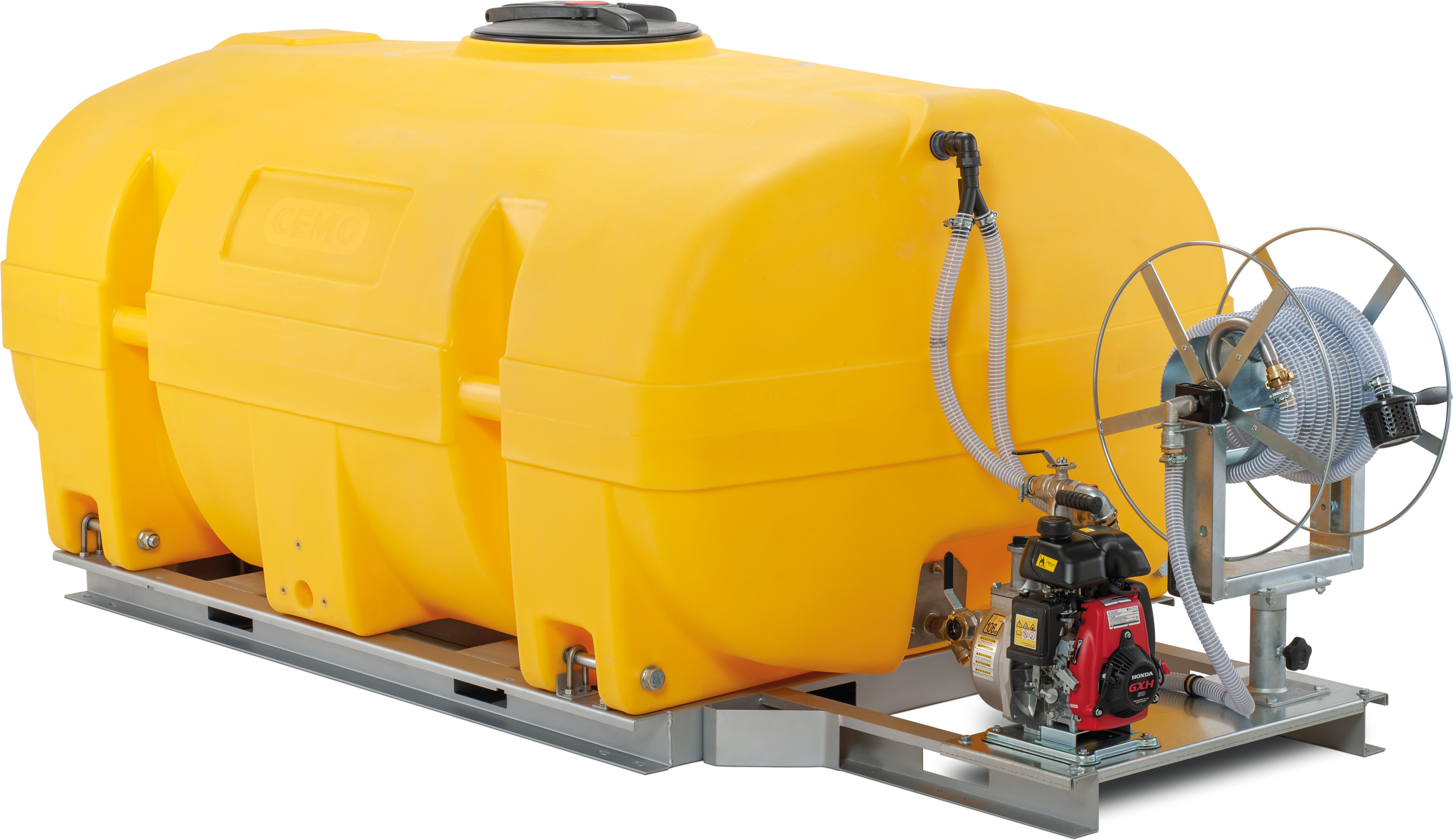 tank, Kraftstofftank, gelber Tank, tragbarer Tank, Pumpensystem