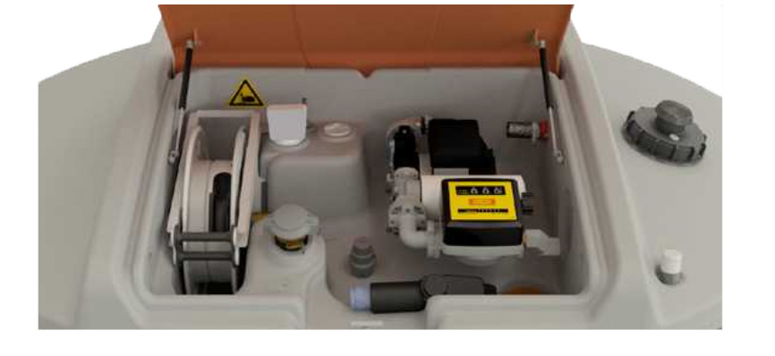 CUBE Dieseltank Outdoor Premium 3500 Liter CUBE Dieseltank Outdoor Premium 3500 Liter