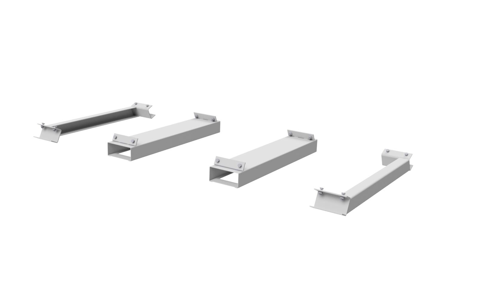 rail, bra​cket, stahl, montage, kanal