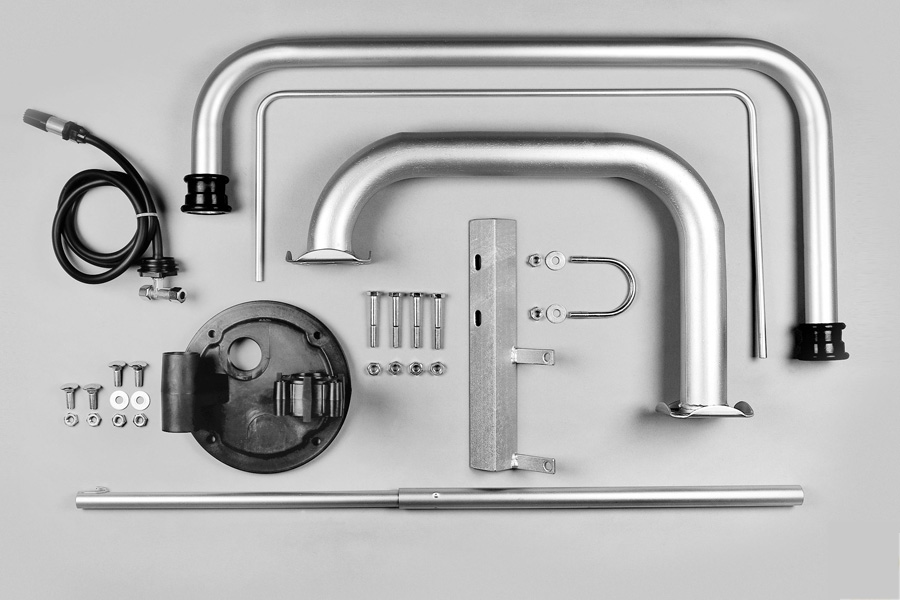 Zubehör U2/4X-Paket Erweiterungsarmatur für Heizöllager mit KT-1500- / DWT-Tanks, Sinken, Waschbeckenhahn, Wasserhahn