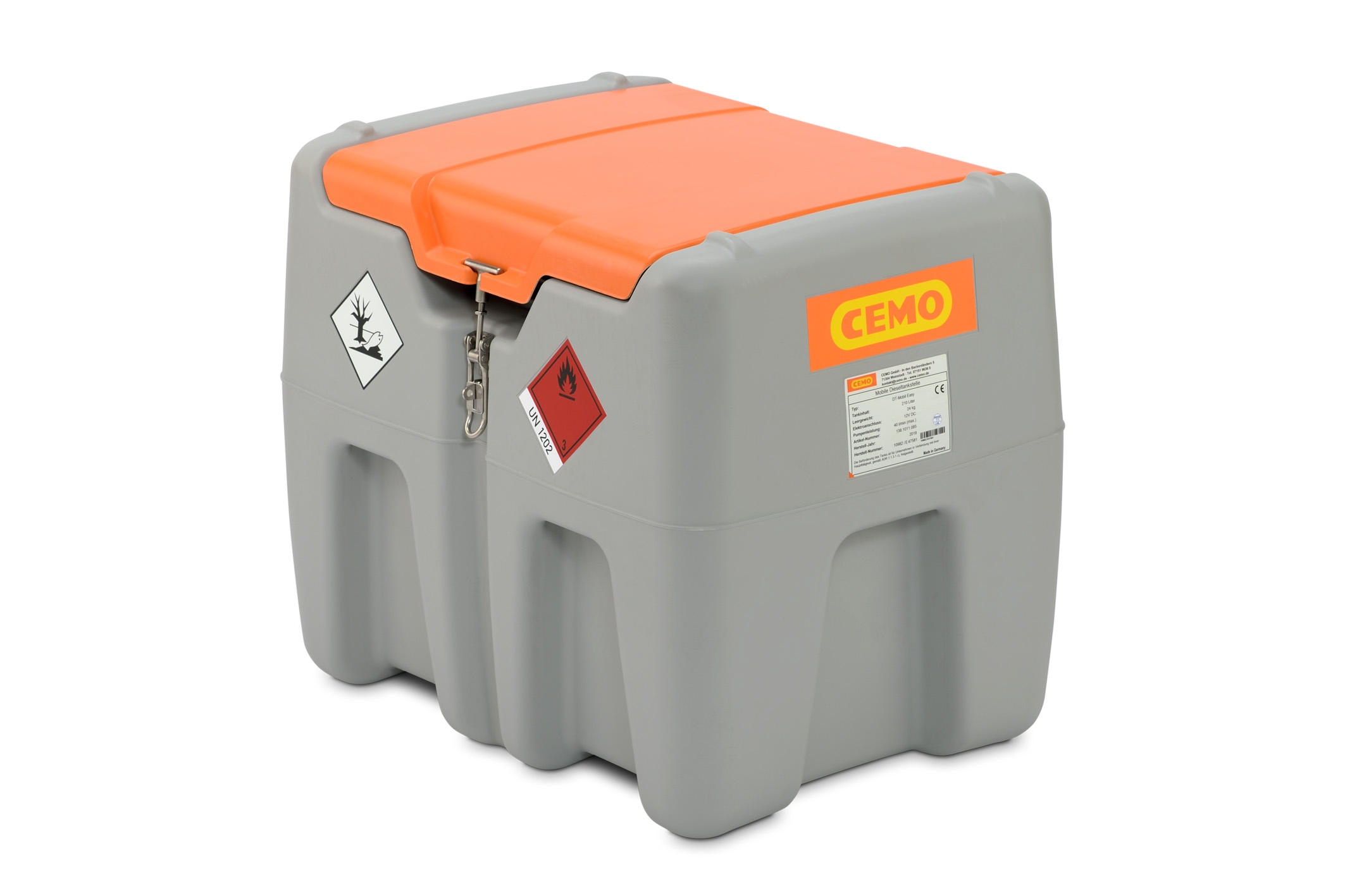 DT-Mobil Easy 210 Liter mit 12-V-Pumpe Postfach
