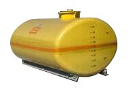Tank, Kraftstofftank, Gelb, Horizontal, Zylinder
