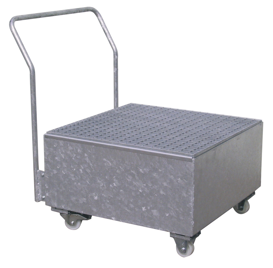 Fahrbare Stahlauffangwanne Typ SW1-mobil verzinkt, Moebel, Stuhl