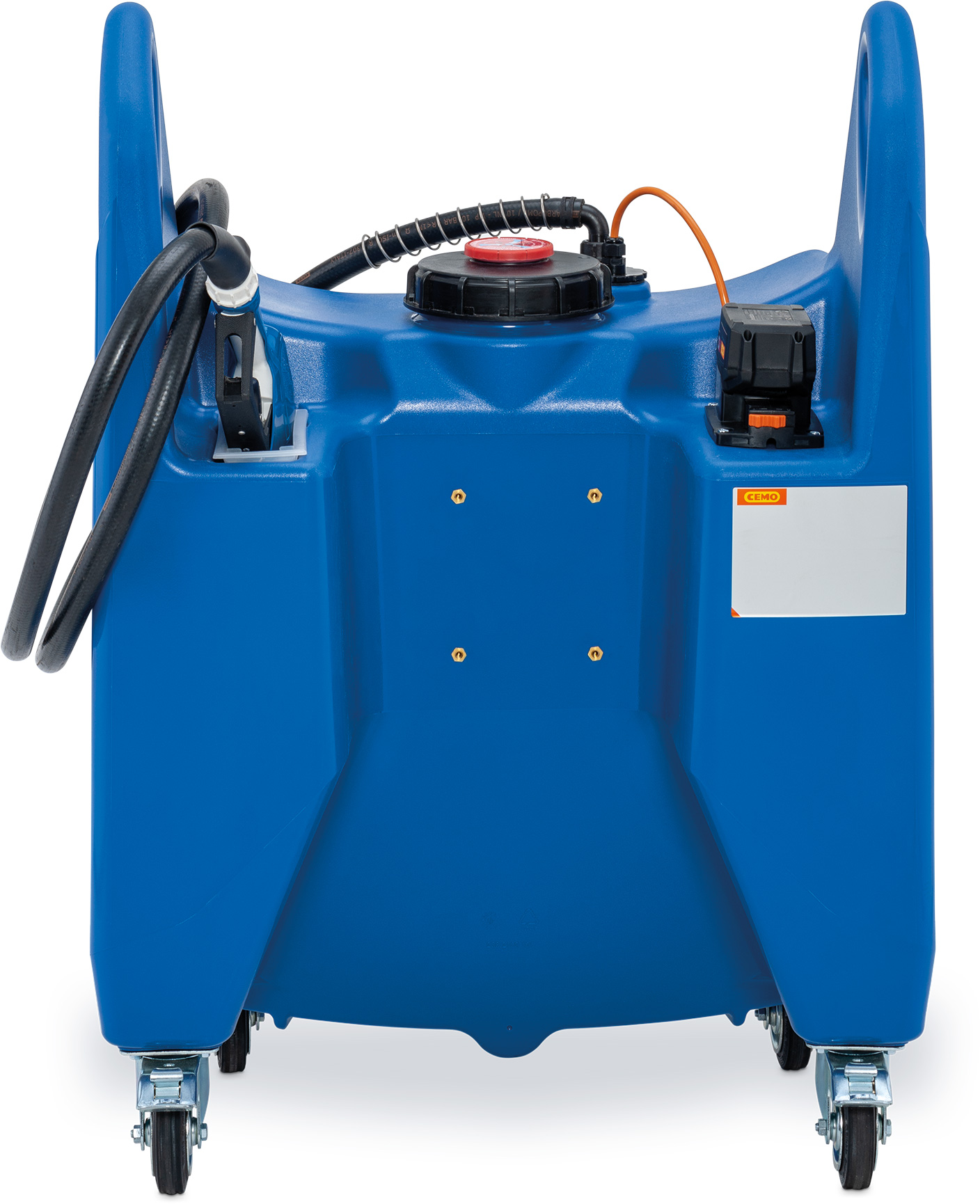 11545_03_Transfer-Trolley_Blue Transfer-Trolley Blue 130 Liter mit Tauchpumpe und vier Lenkrollen | Lieferumfang ohne Akku und Ladegerät