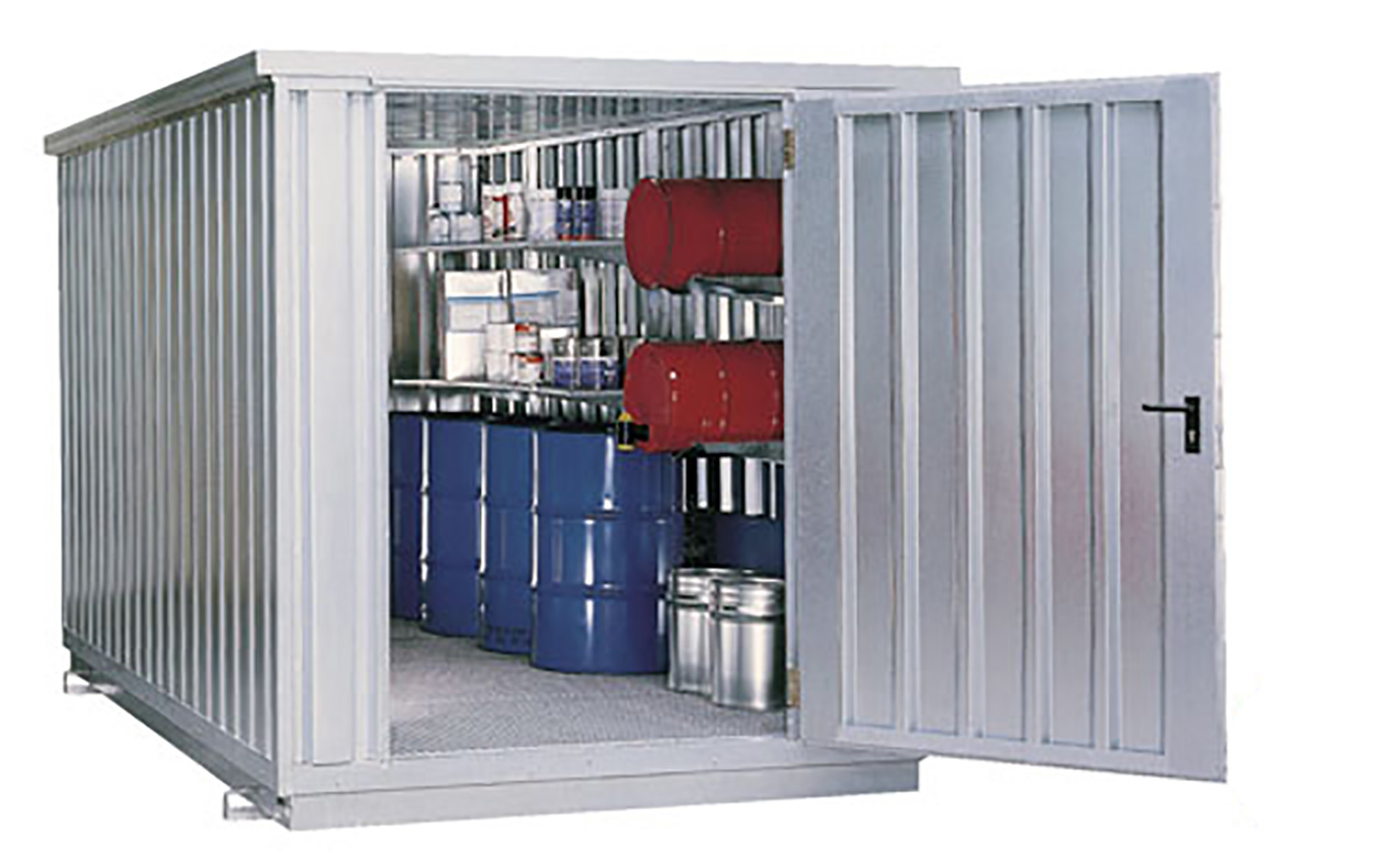 sicherheits-raumcontainer-SRC-3.1W-Tür-Schmalseite Beispiel SRC 3.1W, Tür an Schmalseite