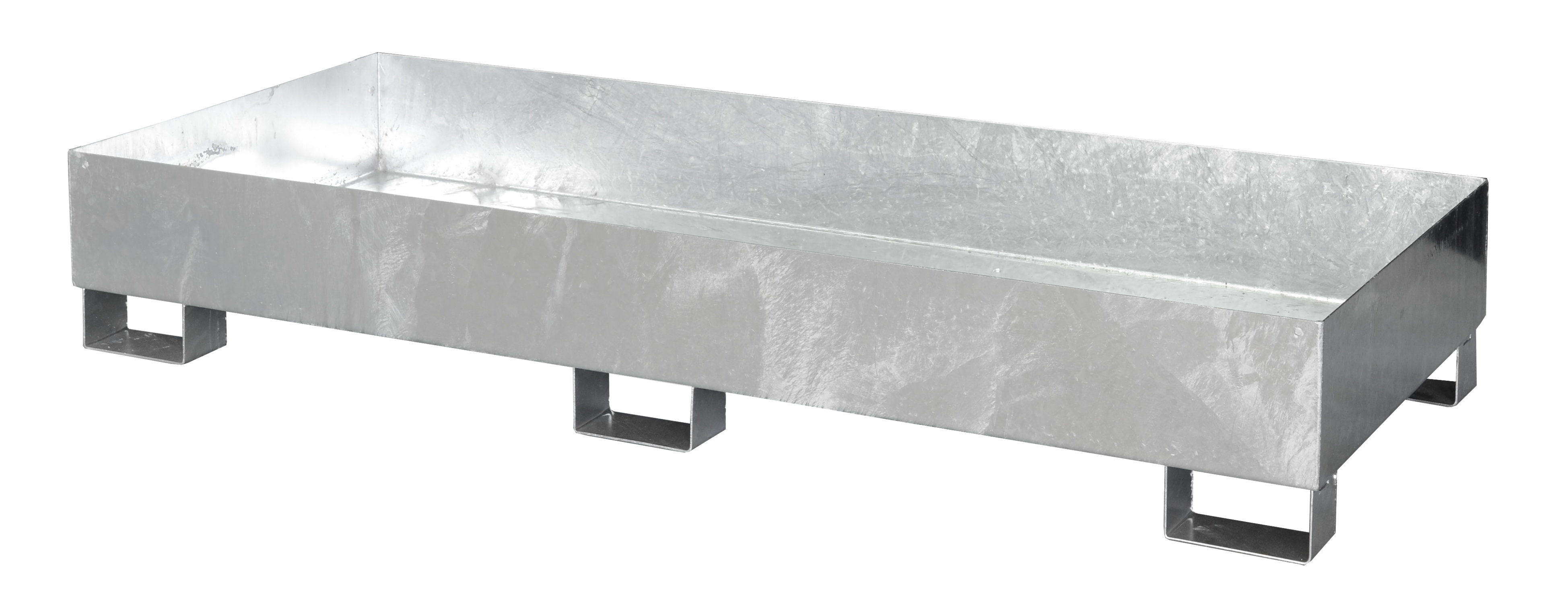 Auffangwanne aus Stahl verzinkt Typ SO3 Auffangwanne aus Stahl verzinkt Typ SO3