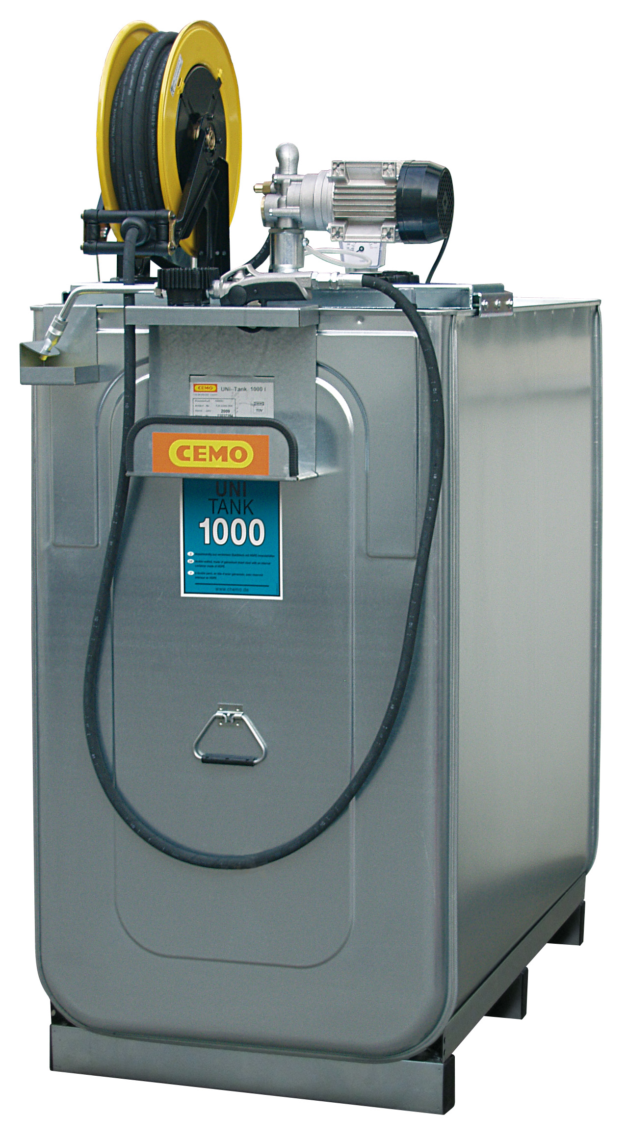 Kompaktanlage ECO für Schmierstoffe mit Elektropumpe