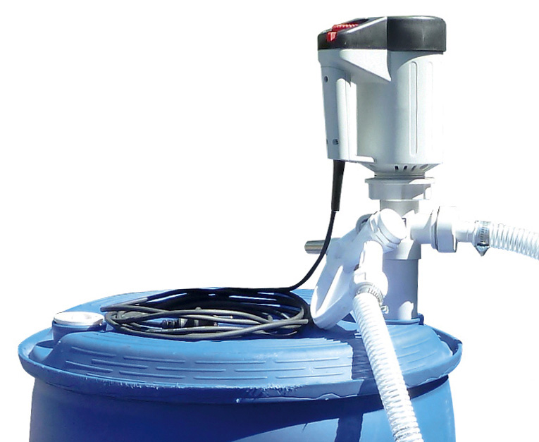 Pumpe-ECO1-Set_10486 Fass- | IBC-Pumpe ECO-1 elektrisch für Chemikalien