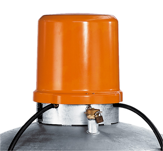 Abdeckhaube für mobile Stahltankanlagen Abdeckhaube für mobile Stahltankanlagen