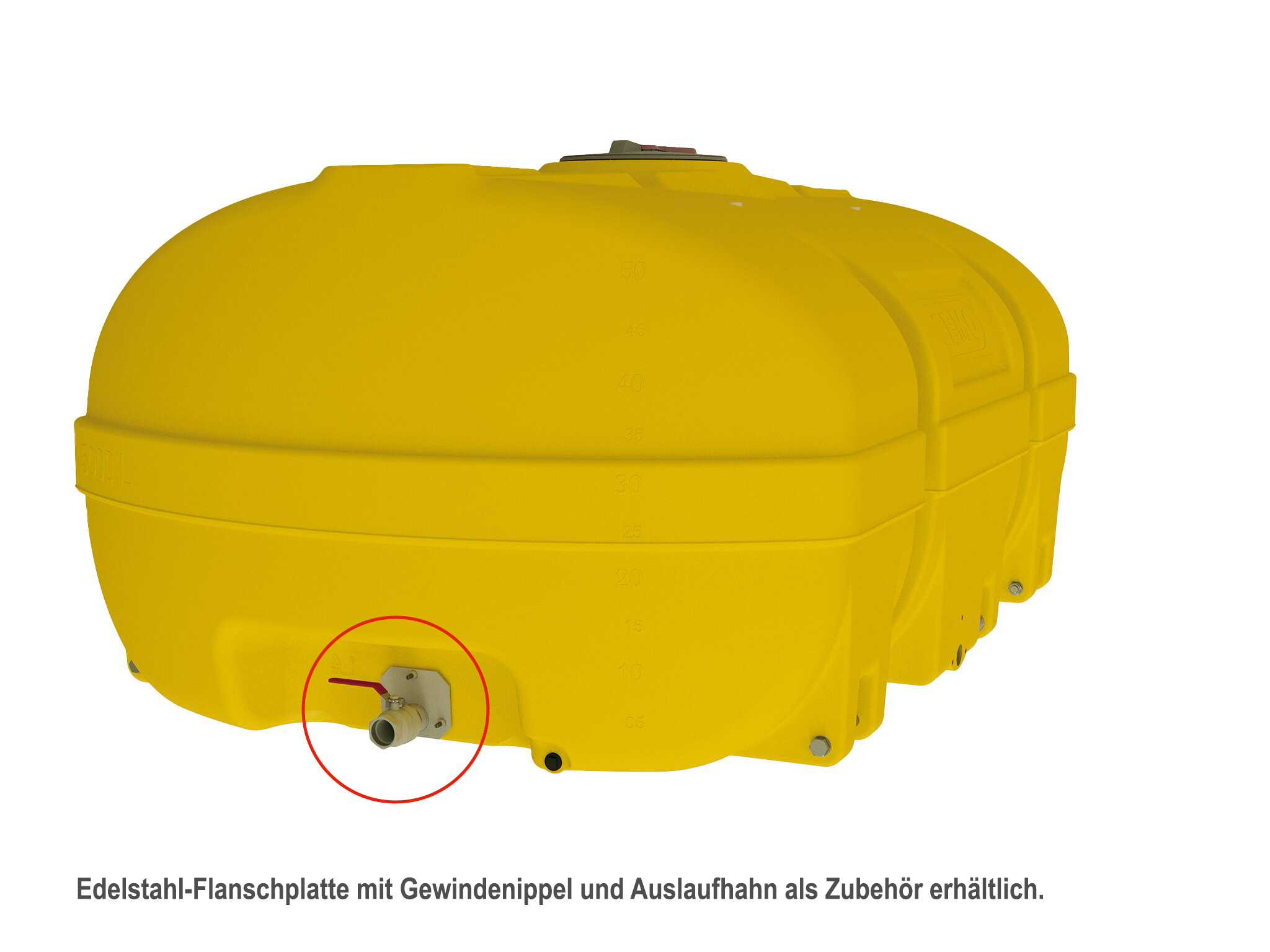 PE-Fass 5000 Liter kofferförmig mit Klappdeckel ø 380 Grün, tank, fuel, kapazität, gelb, ventil