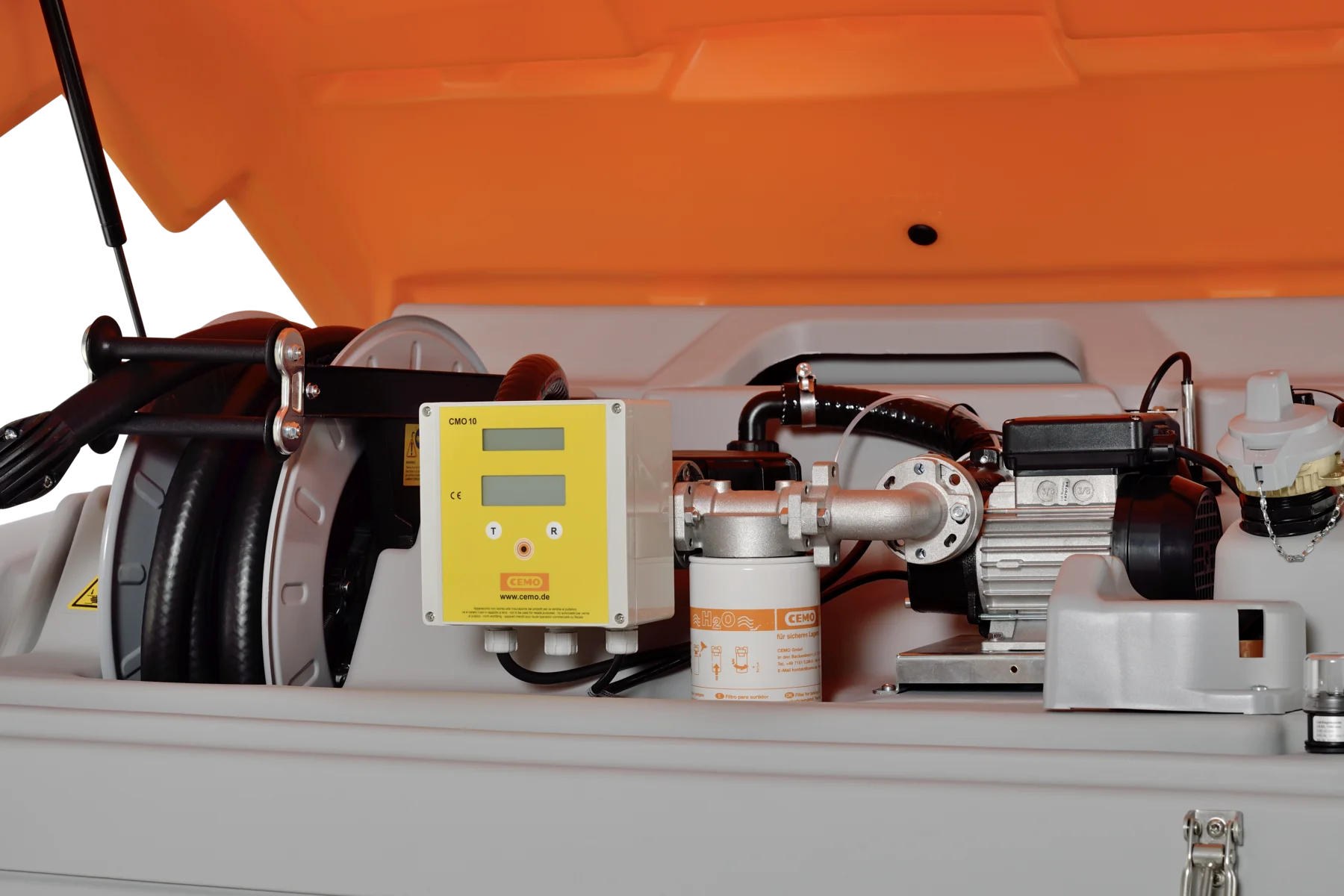 CUBE-Tank Diesel Outdoor Premium 5000 Liter mit Tankverwaltung