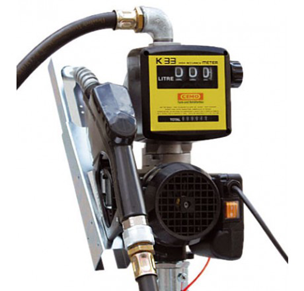 Beispiel Elektropumpe Cematic 56 K33 AZ montiert