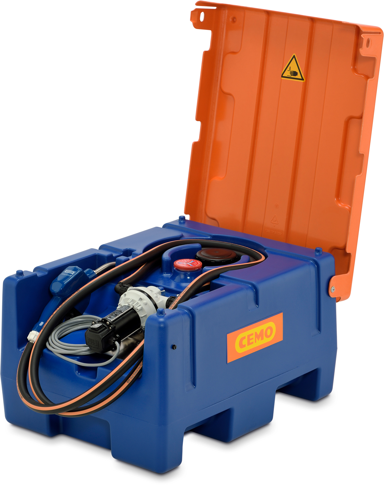 Blue-Mobil Easy 125 Liter mit 12-Volt-Pumpe mit Klappdeckel