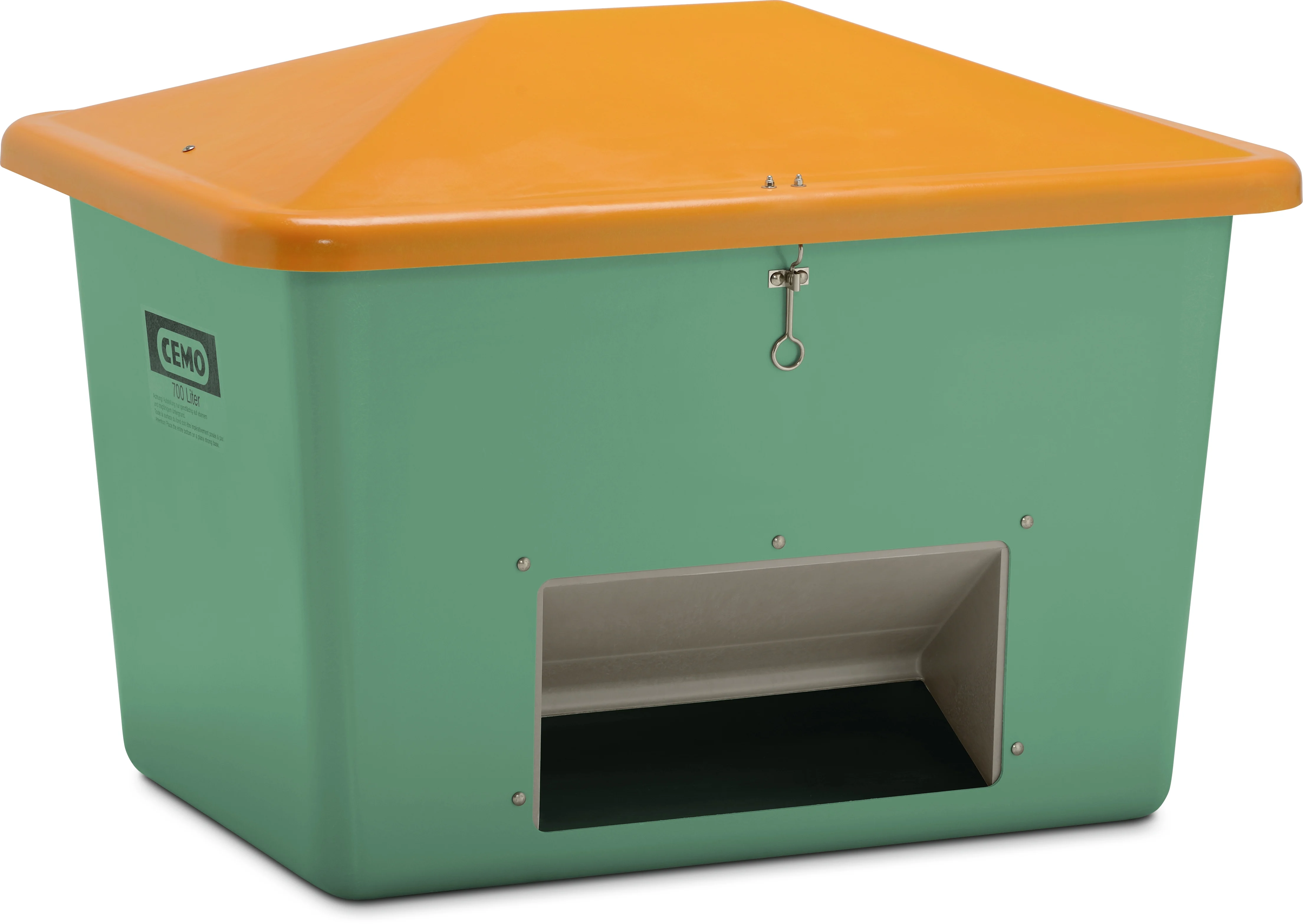 Streugutbox mit Vandalismusdeckel