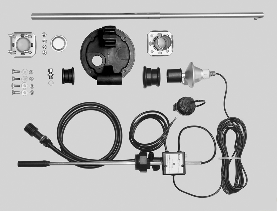 Zubehör A4KT-Paket für Heizöltankanlage mit KT 1500 Tanks, Adapter, Elektronik, Kamera