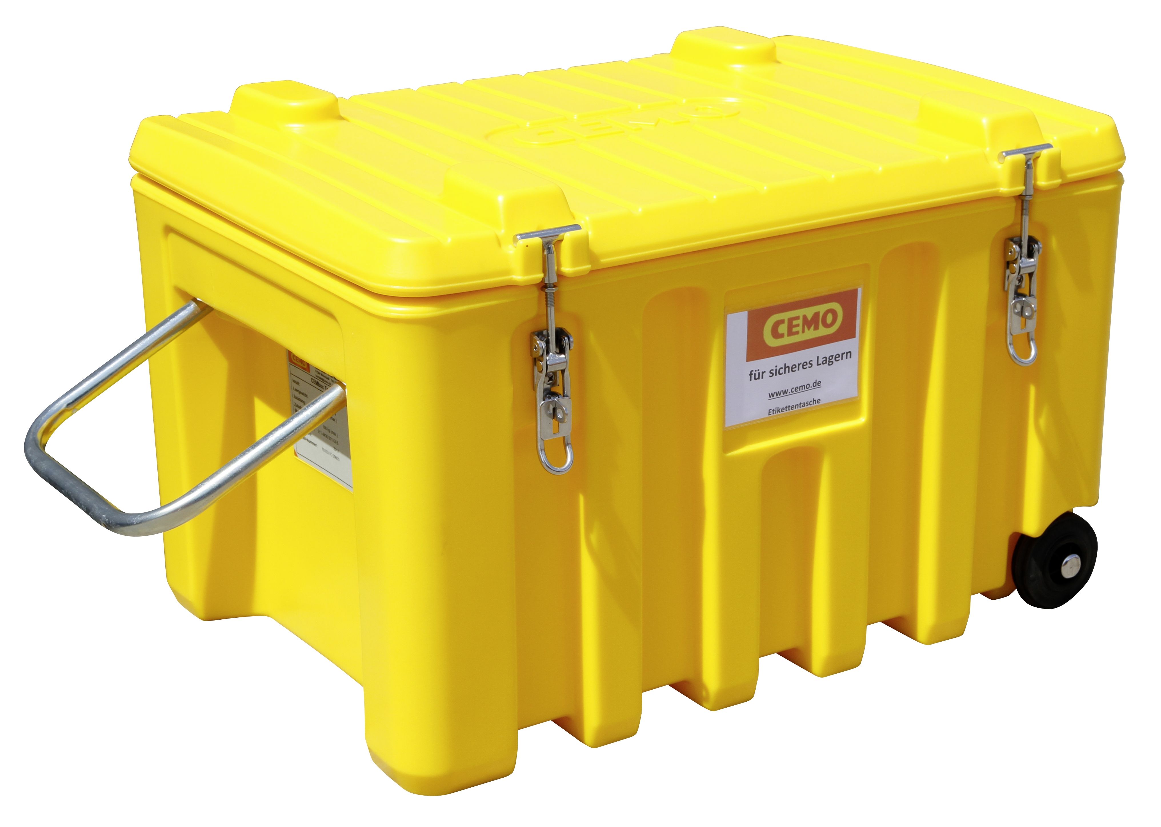 CEMbox Trolley aus PE Farbe Gelb CEMbox Trolley aus PE Farbe Gelb