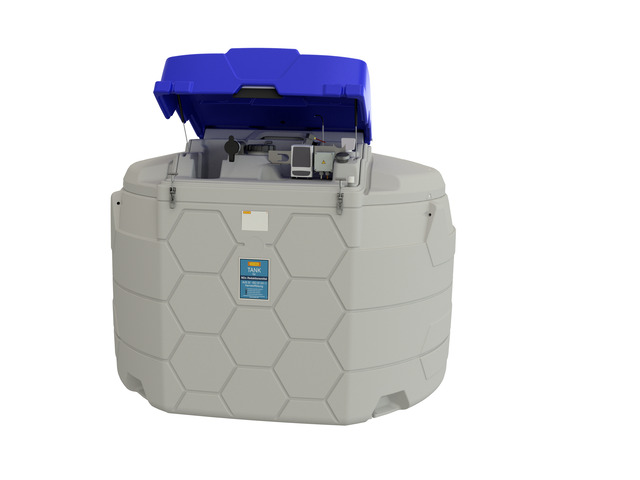 CUBE-Tank 5000 Liter Outdoor Basic als Lager-Erweiterungstank AdBlue® Computerausrüstung, Elektronik, Hardware, Maschine