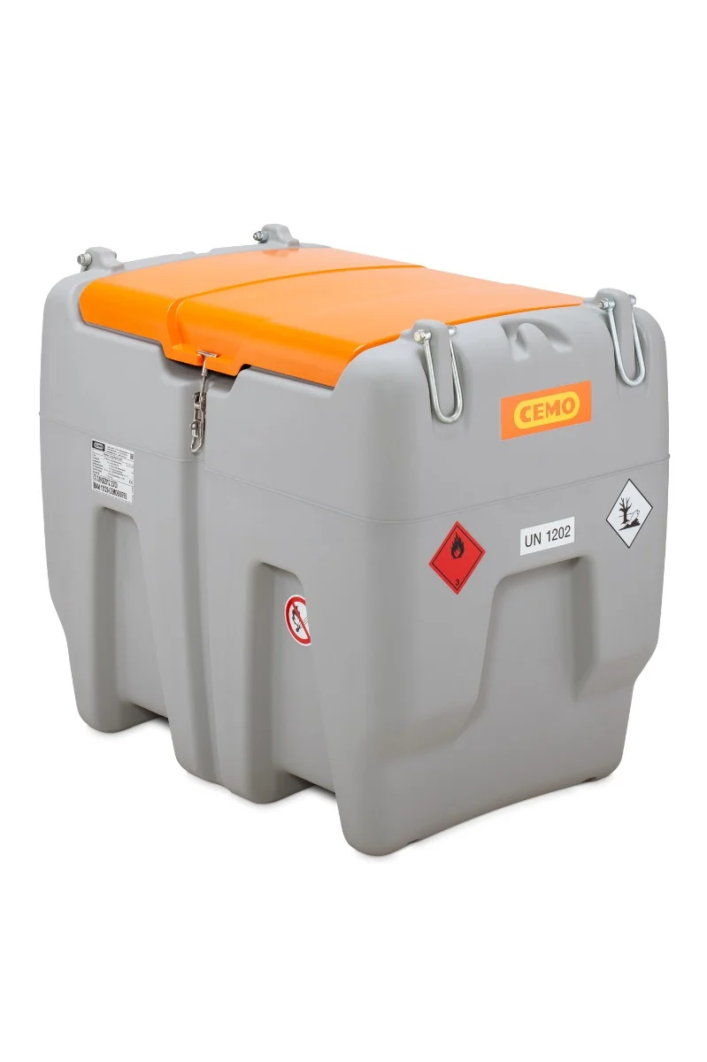 DT-Mobil Easy 620 Liter mit Schnellkupplung + Klappdeckel
