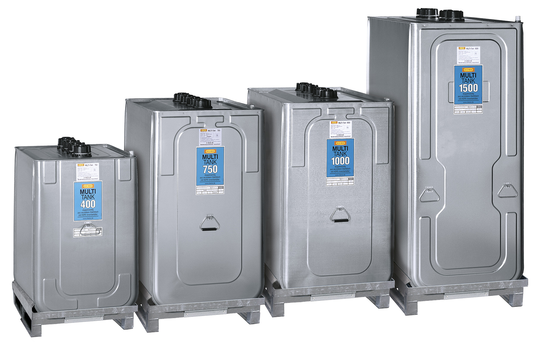 Beispiel MULTI-Tanks 400 bis 1500 Liter Inhalt