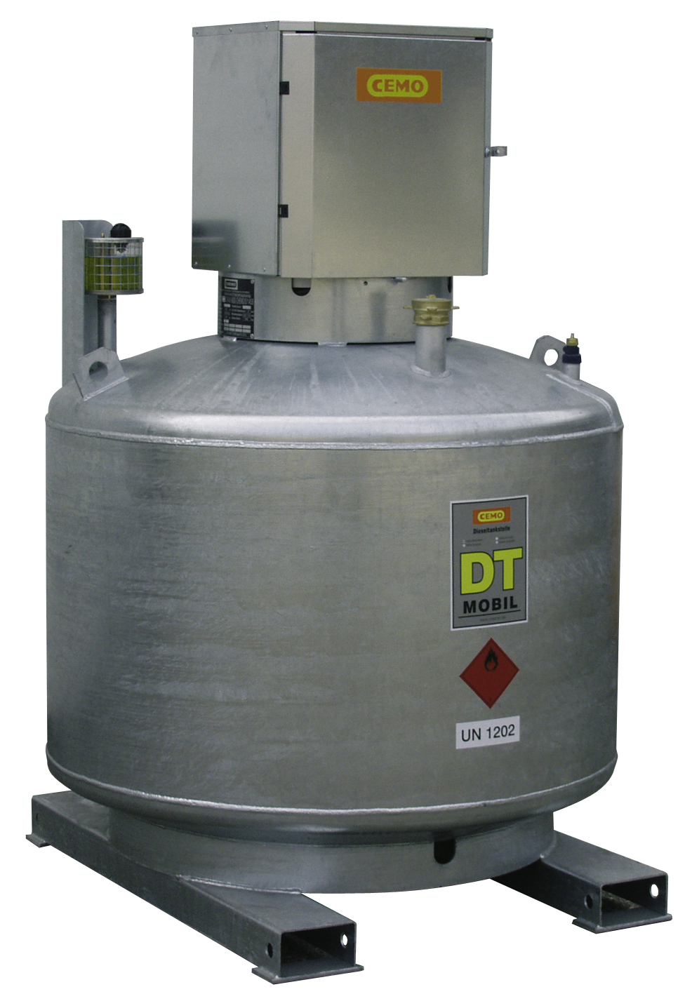 DT-Mobil Tank doppelwandig 600 Liter mit Haube ohne Pumpe