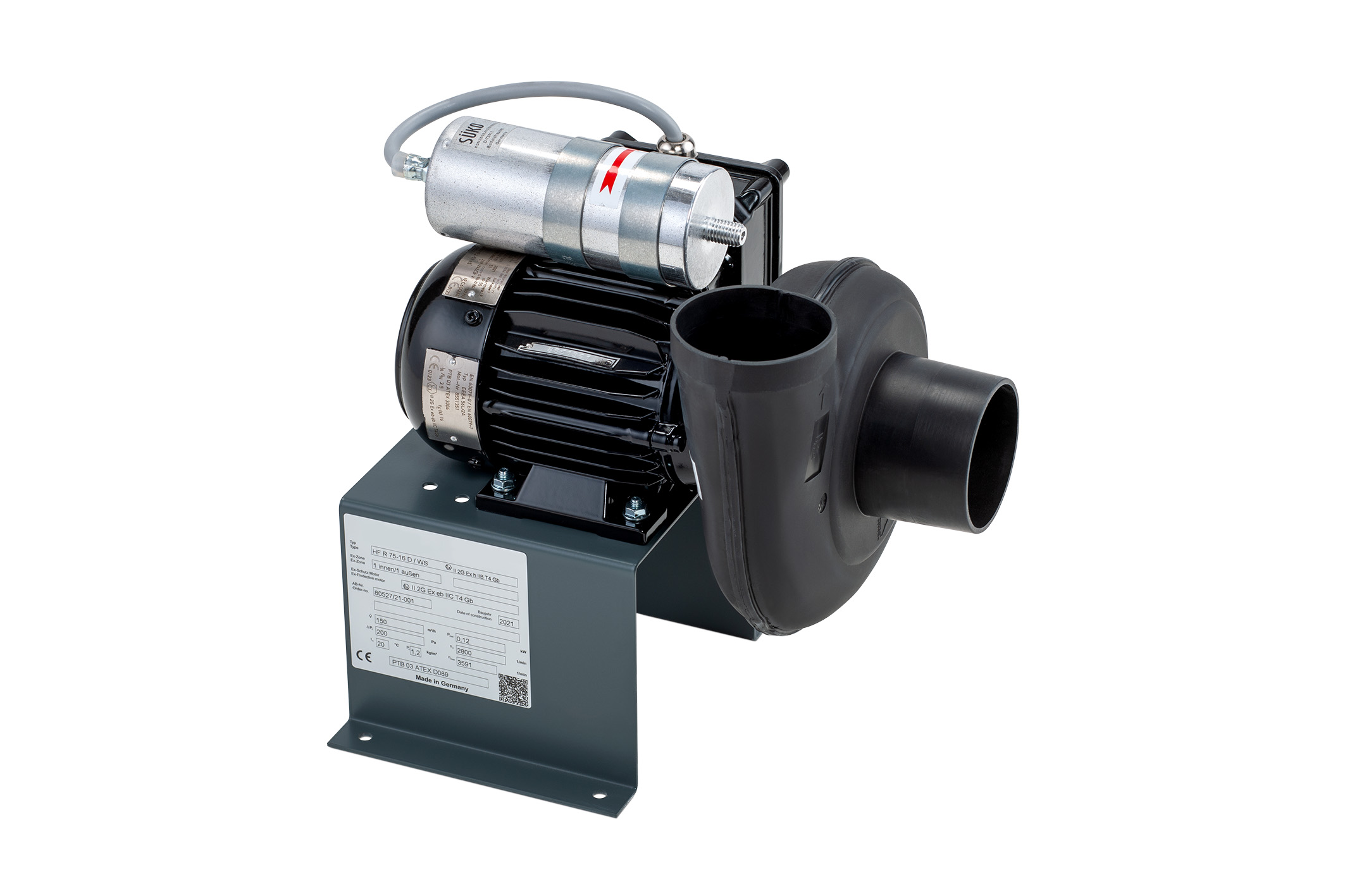 11432_Radialventilator_Mod2_230V_2021-03 Radialventilator 230 V Modell 2 für Sicherheitsschränke FWF30 + 90