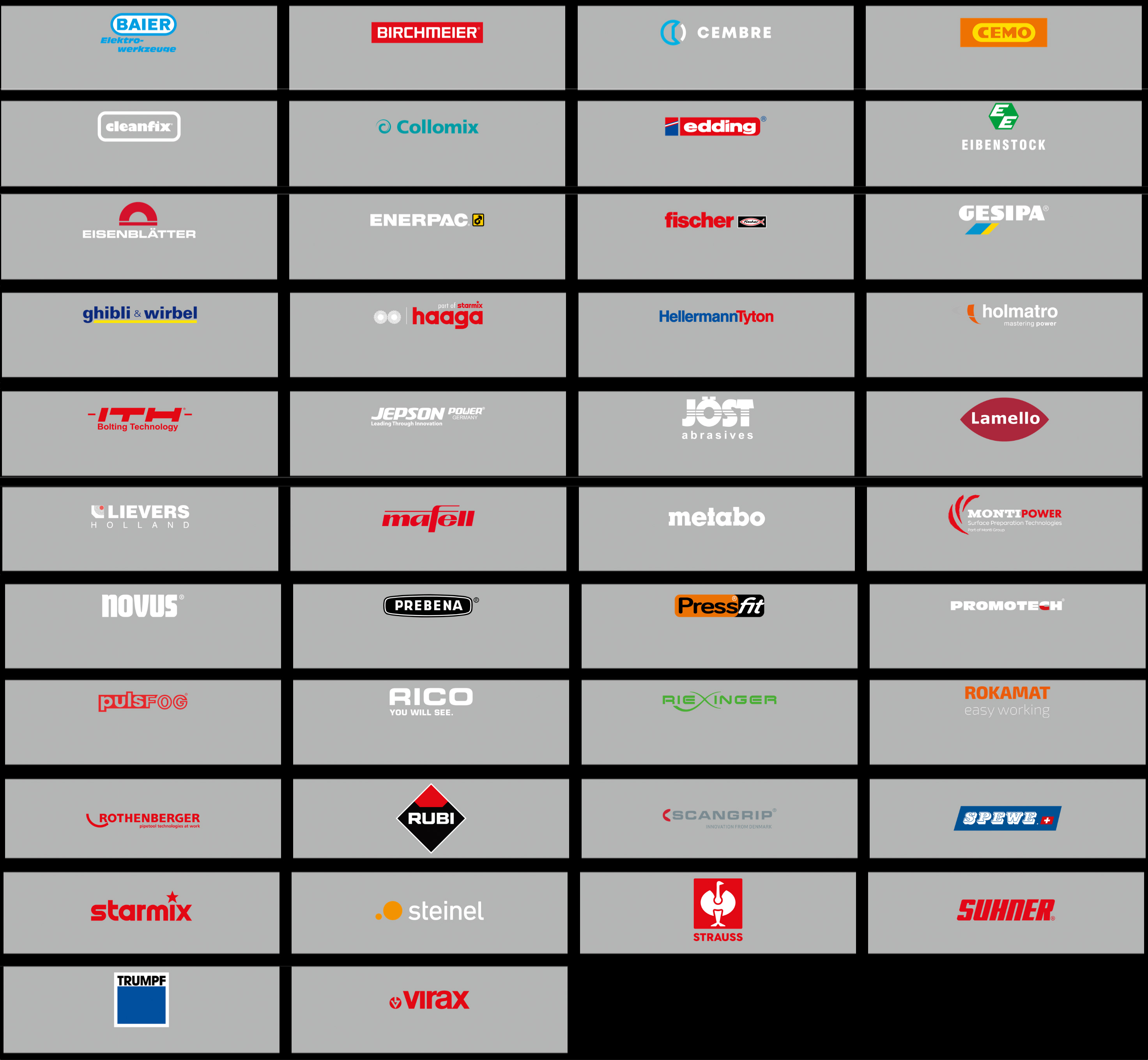 CAS Akku-System passende Marken CAS Akku-System passende Marken
