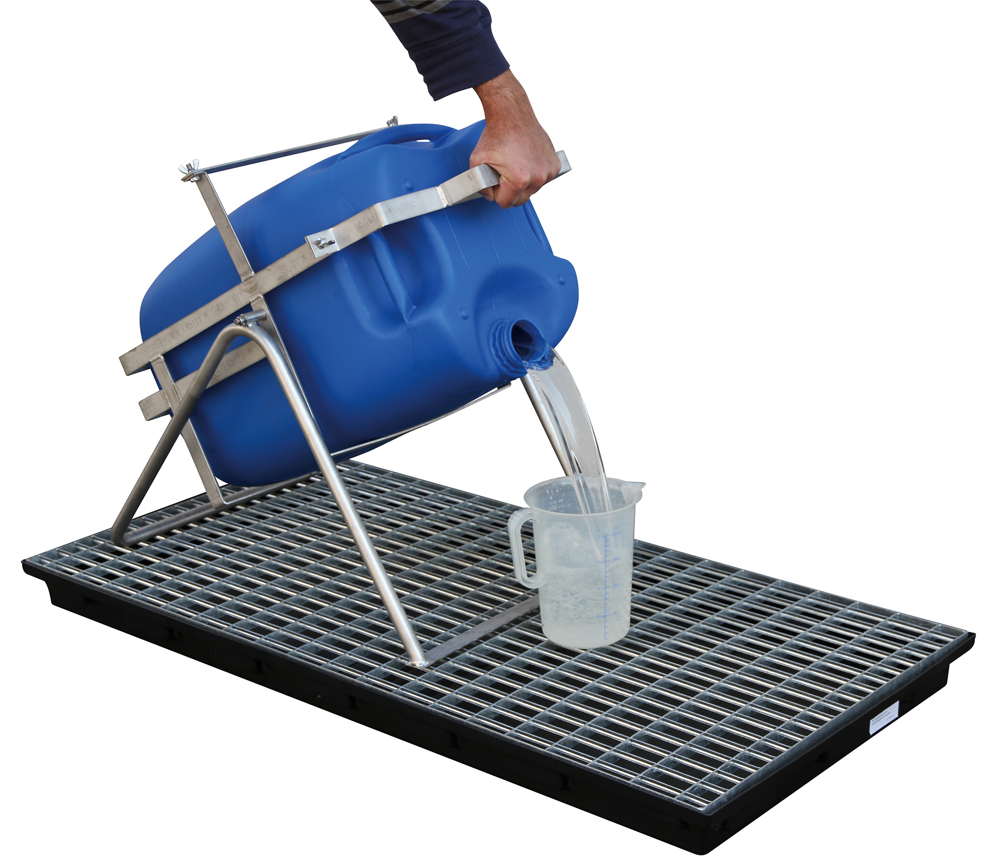 Kanister-Abfuellbock_Kanister-60l_10100 Cemo Kanister-Abfüllbock bis 60 Liter Kanister