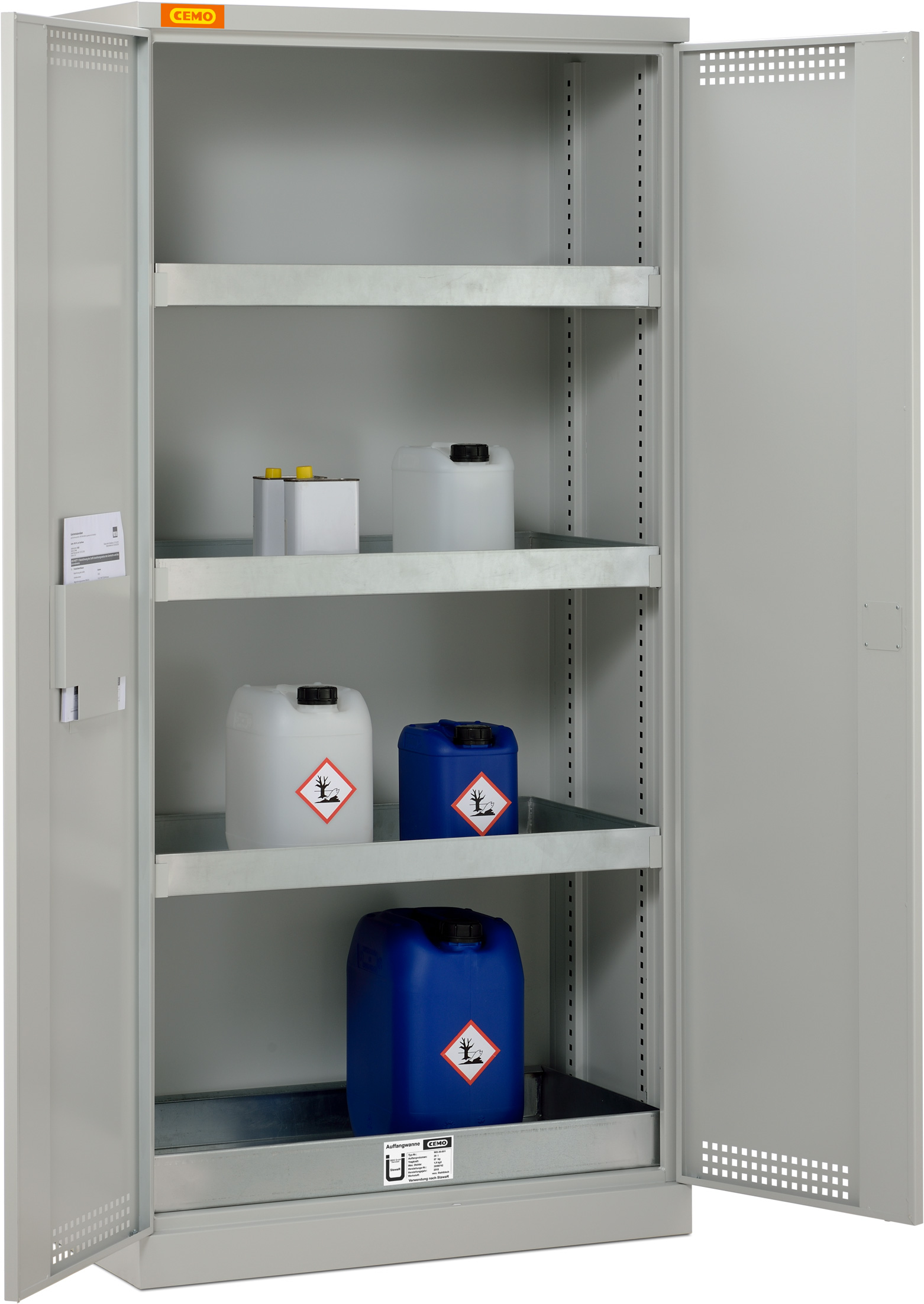 Umweltschrank 10/20 geöffnet – Beispiel