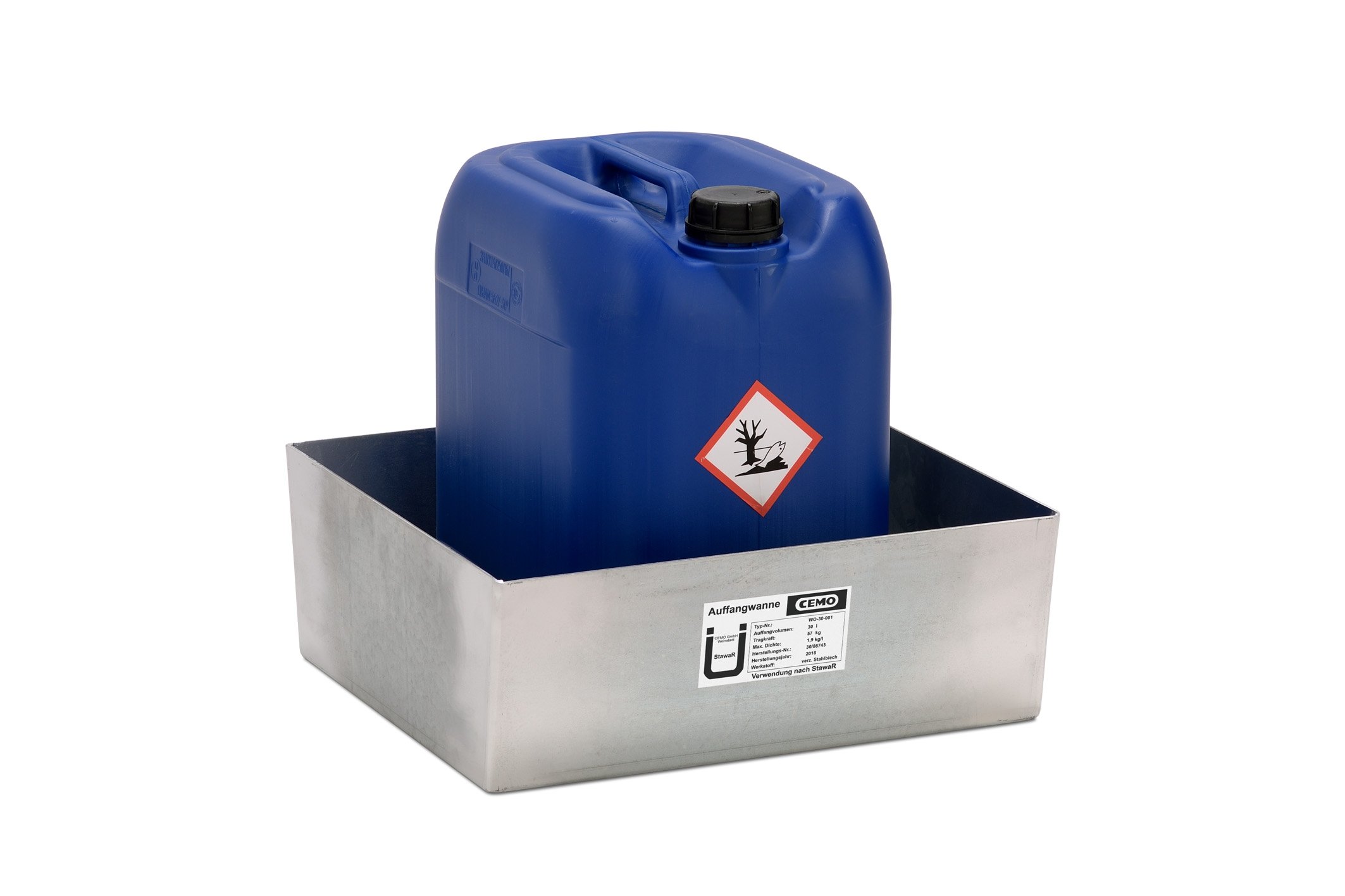 Bodenauffangwanne aus Stahl