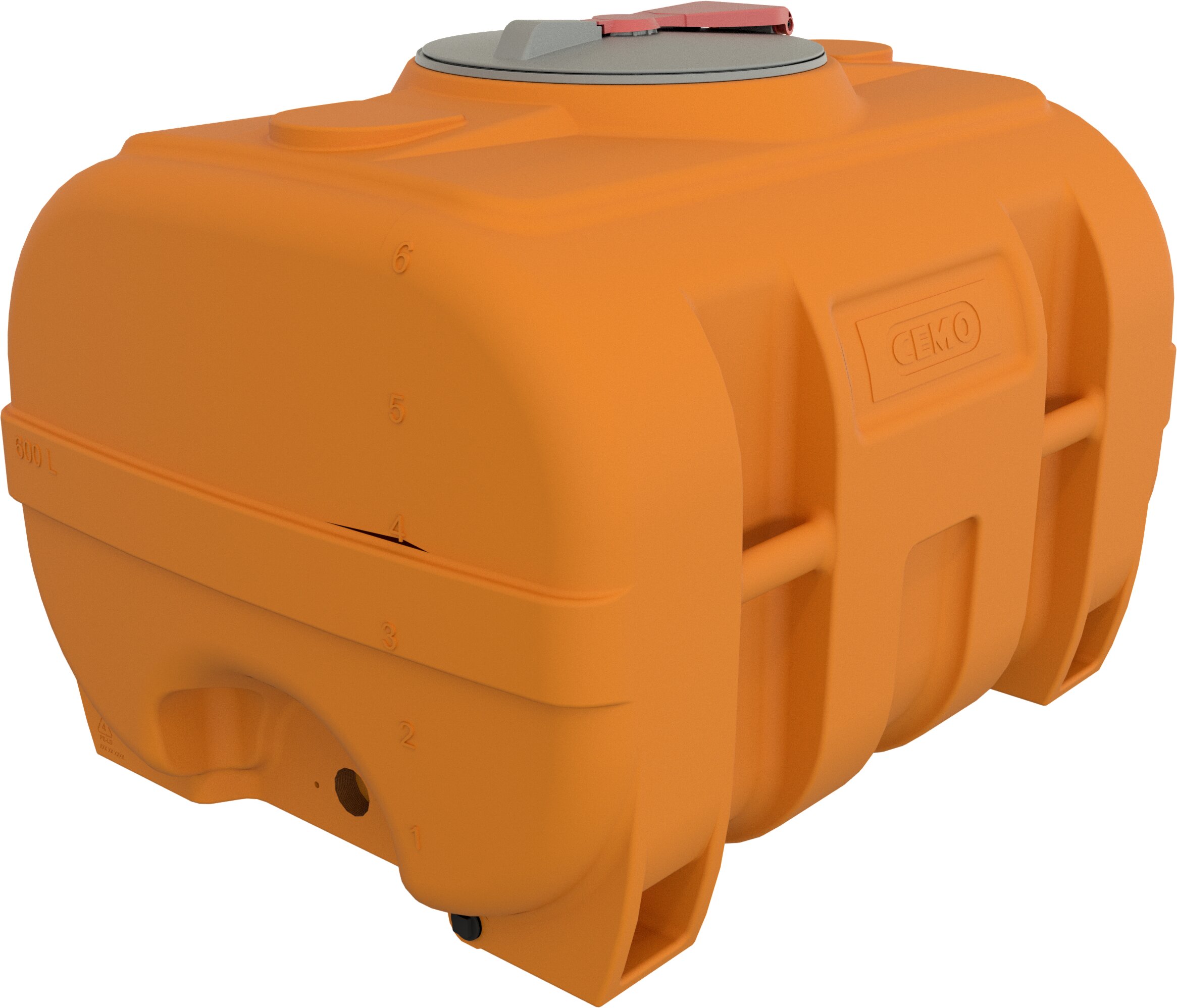 Kraftstofftank, Brennstofftank, orange, Kraftstoffbehälter, Schwimmeranzeige