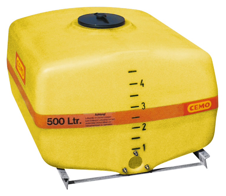 Beispiel GFK-Fass kofferförmig 500 Liter
