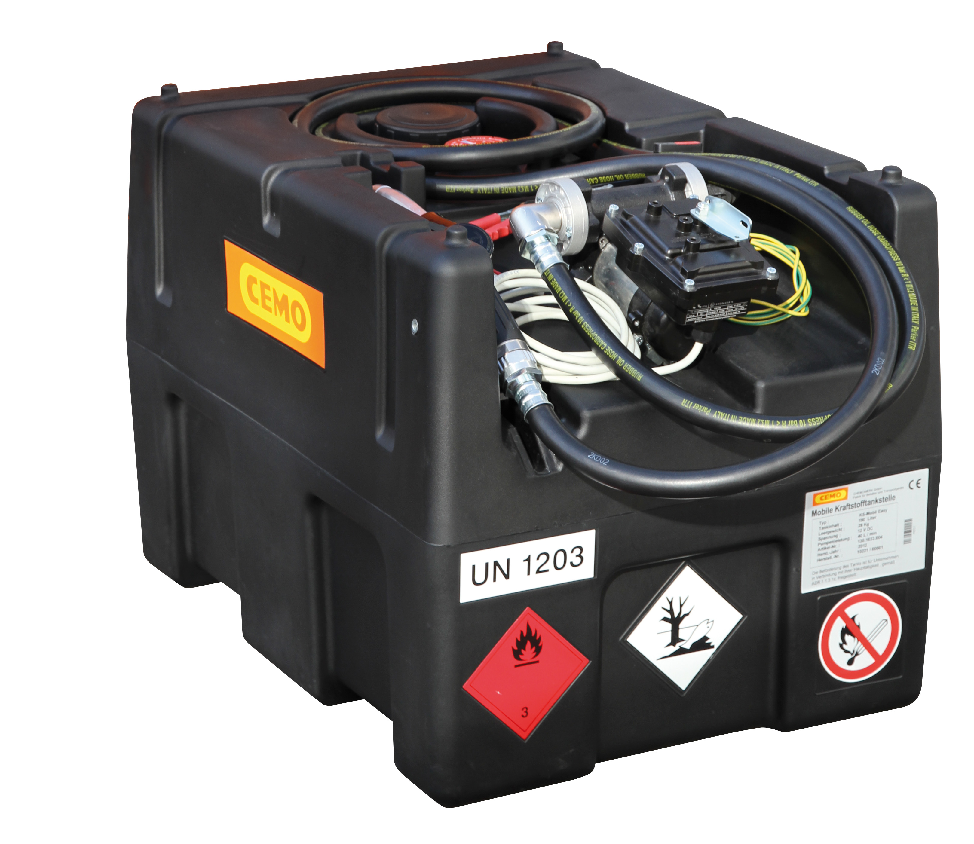 Beispiel KS-Mobil Easy 190 Liter mit 230-V-Elektropumpe