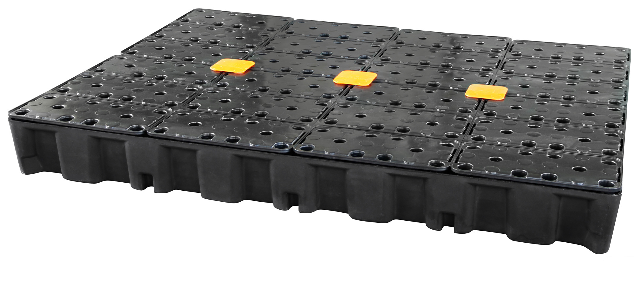 PE-Auffangwanne-HD_250l_mit-Rost_10713 PE-Auffangwanne 250 mit PE-Rost – ohne Zulassung