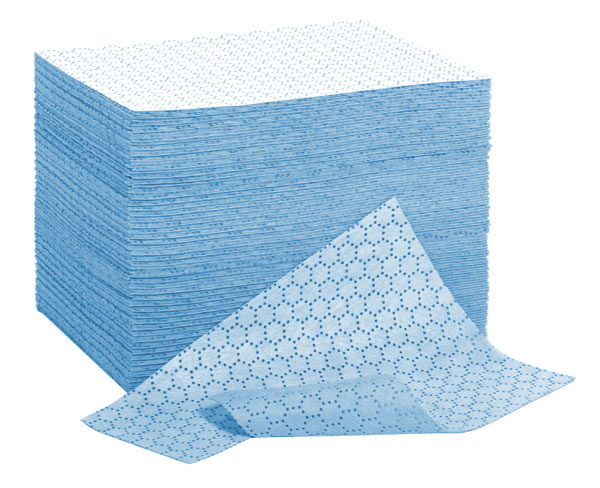 Cemsorb Tücher »Öl« blau