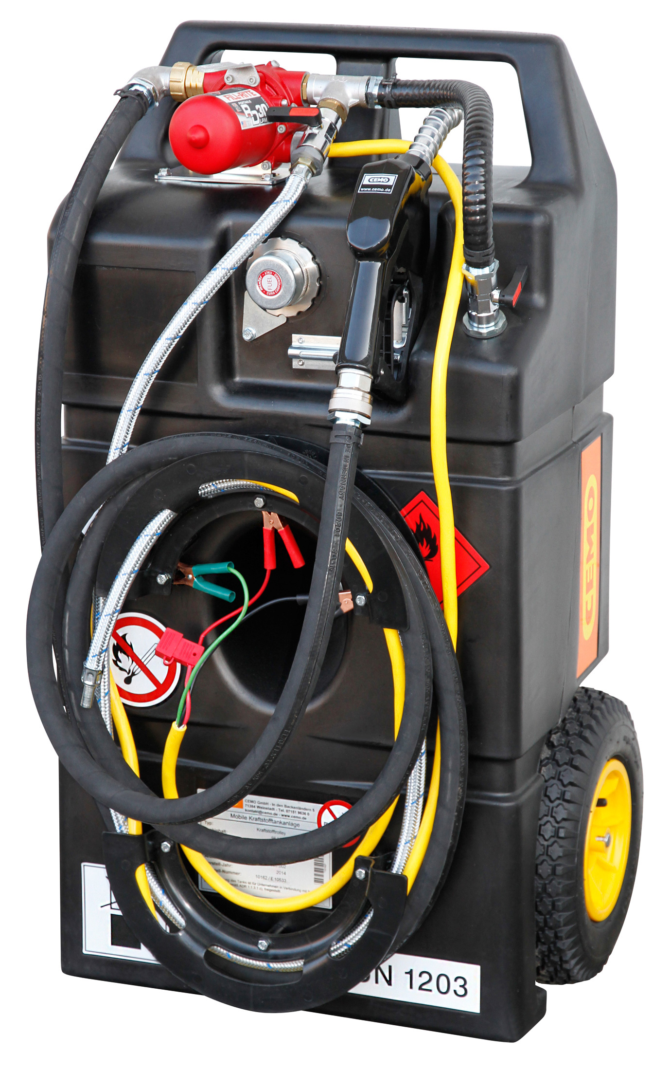 Tank-und-Absaugtrolley-Kraftstoff_10762 Absaug- und Tanktrolley für Kraftstoffe – elektrisch