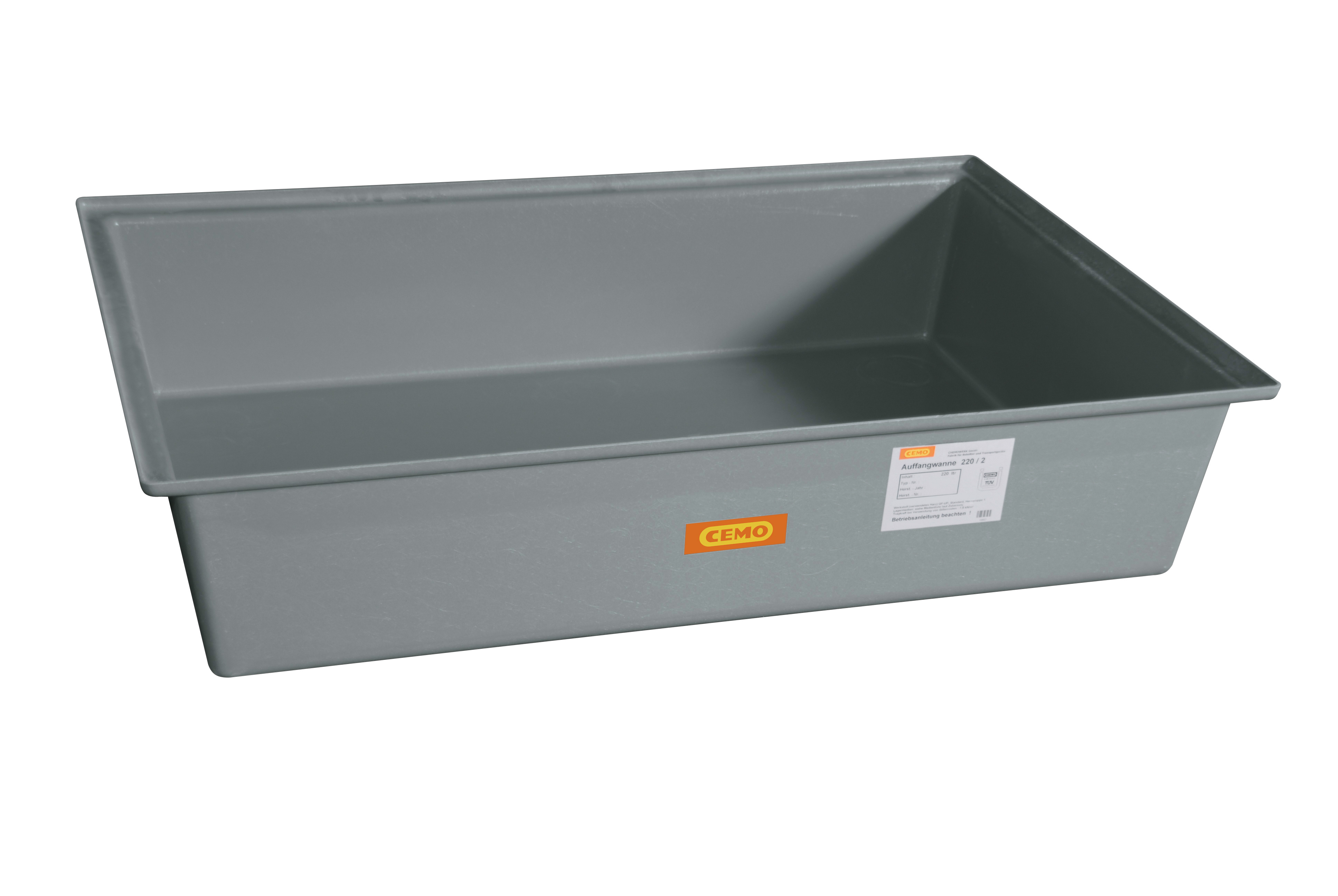 RC-Auffangwanne_220-2_ohne-Rost_10389 Auffangwanne 220/2 aus GFK ohne Gitterrost – ohne Zulassung