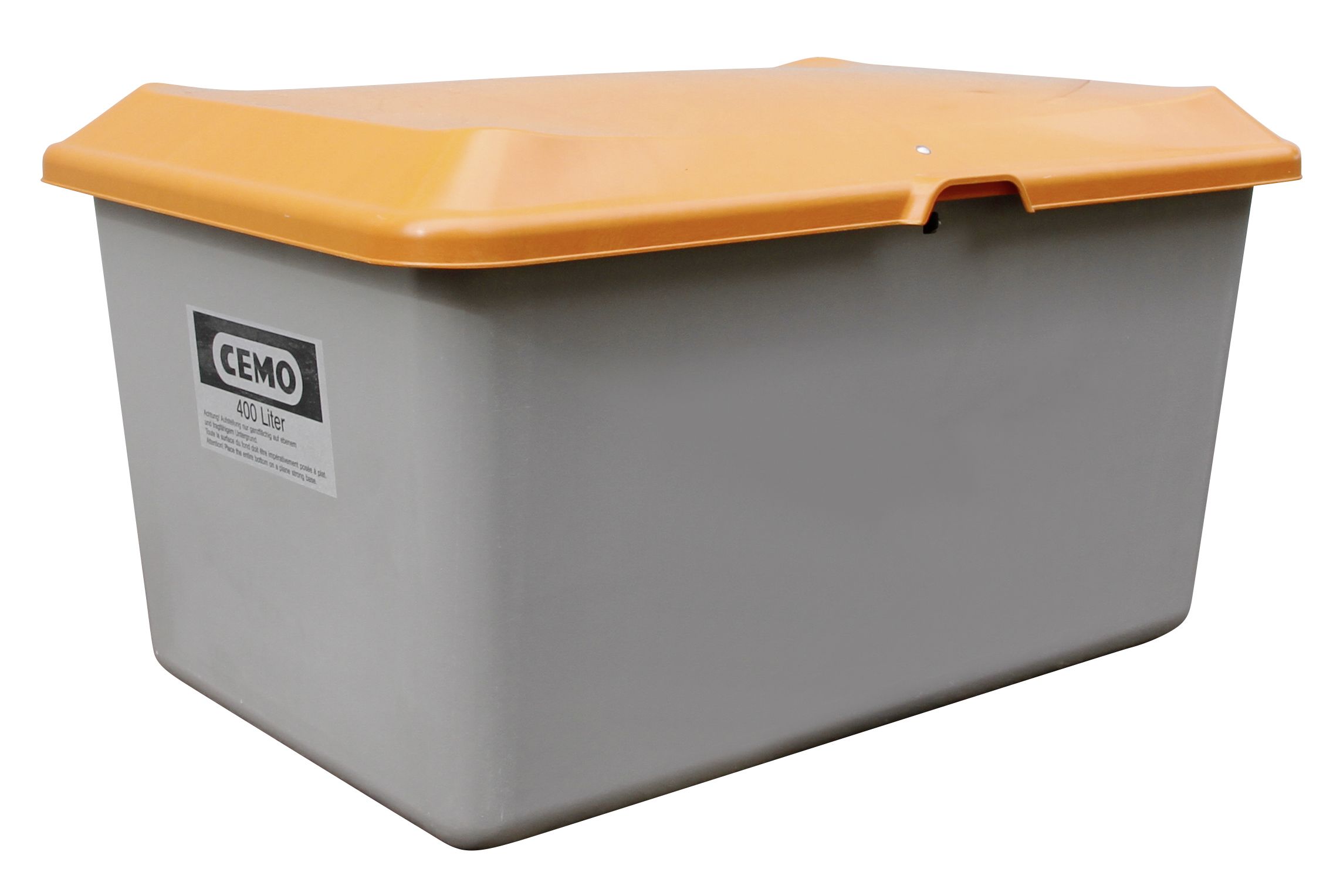 GFK-Streugutbehälter Plus3 400 Liter Inhalt GFK-Streugutbehälter Plus3 400 Liter Inhalt