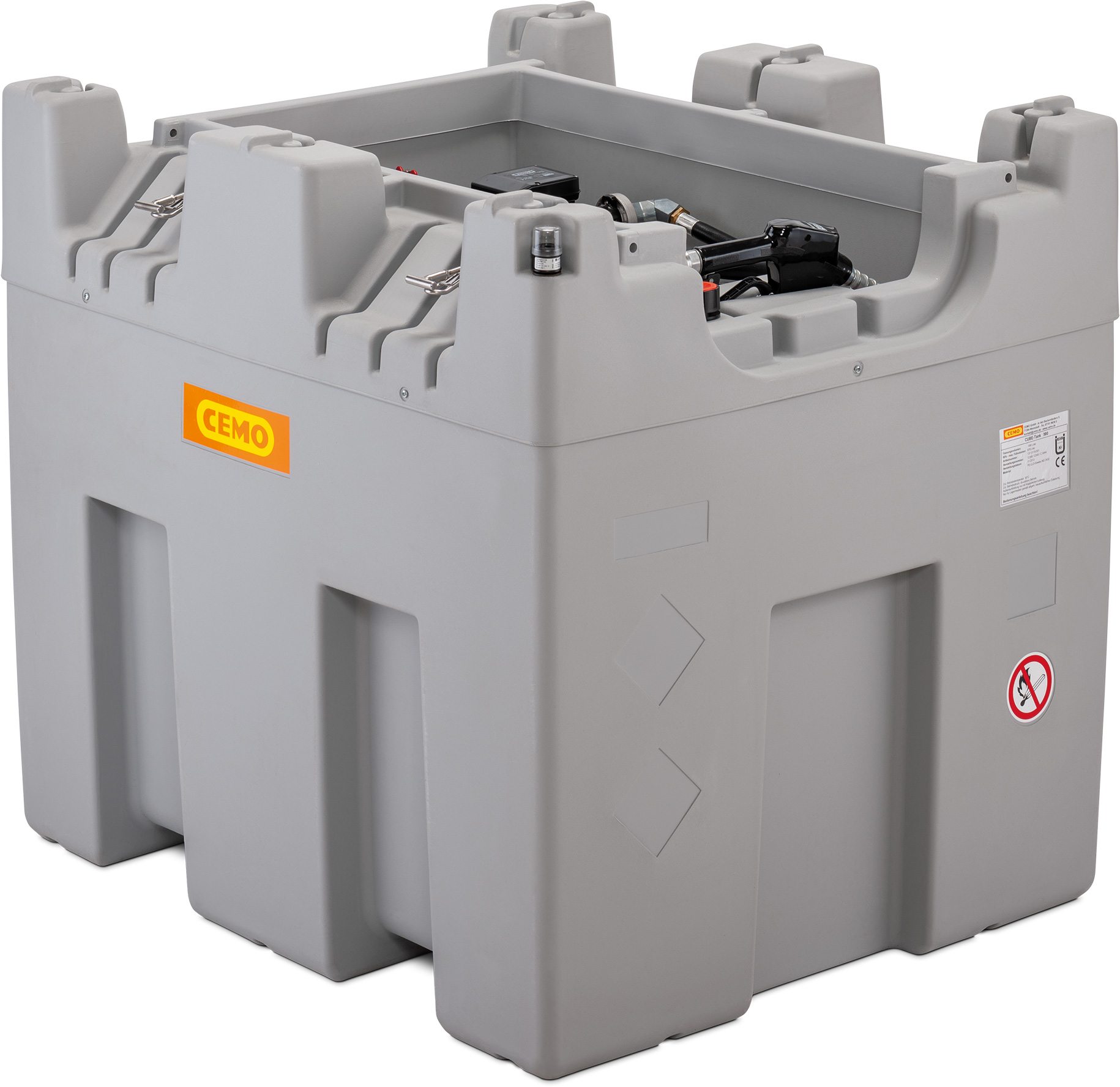 Cemo Dieseltankanlage CUBE 980 Liter stationär – Premium Indoor 11630
