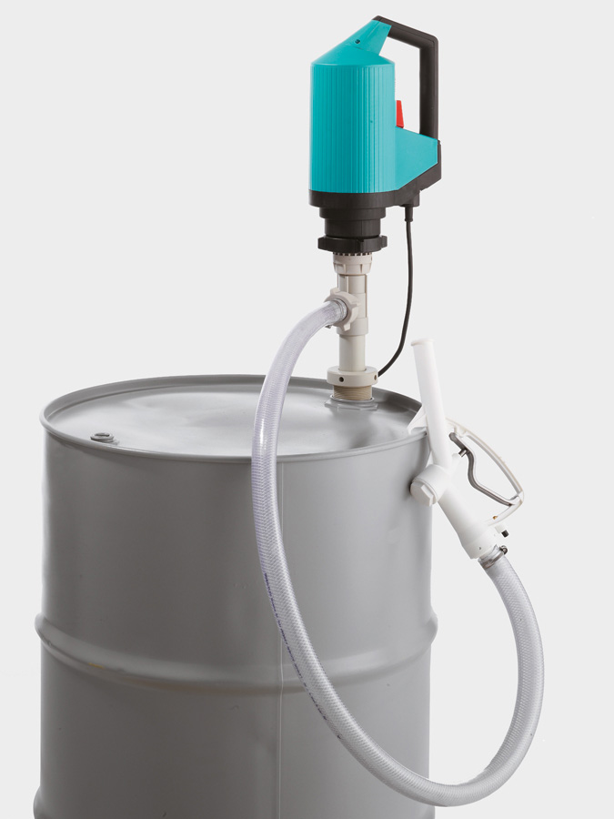 Fass-Pumpe_Allround-Set_10443 Cemo IBC-/Fasspumpe für Chemikalien, Allround-Set
