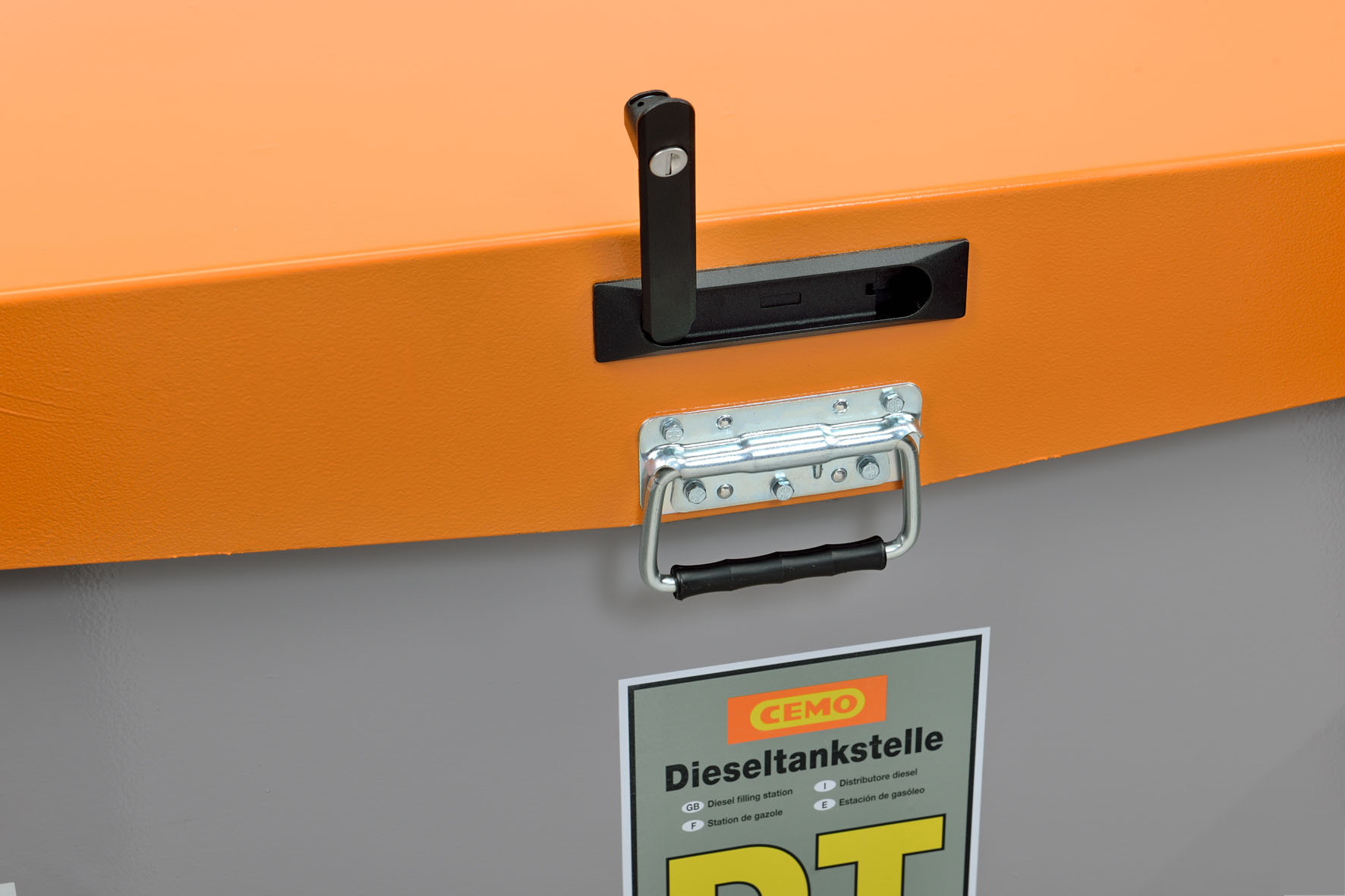 DT-Mobil PRO PE COMBI 850-100 Basic – abschließbar mit Stangenschloss