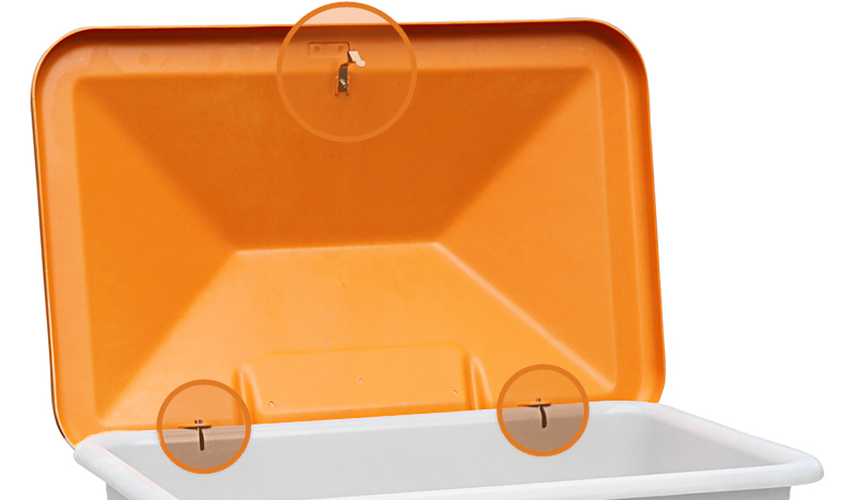 10931-Beschlagmaterial-Deckel-Streugutbox Cemo Beschlagmaterial mit Drehstab für Deckel Streugutbehälter 400 Liter